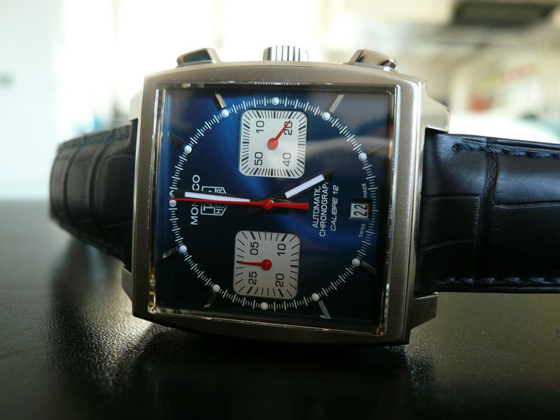 TAG HEUER MONACO CALIBRE 12
 	 
