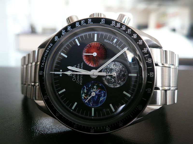 OMEGA SPEEDMASTER 'FROM THE MOON TO MARS'
 	 
