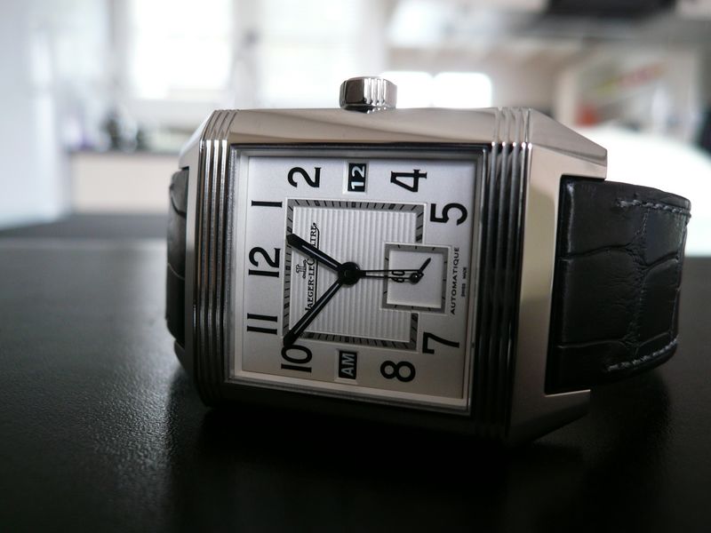 JAEGER LECOULTRE REVERSO SQUADRA HOMETIME
 	 
