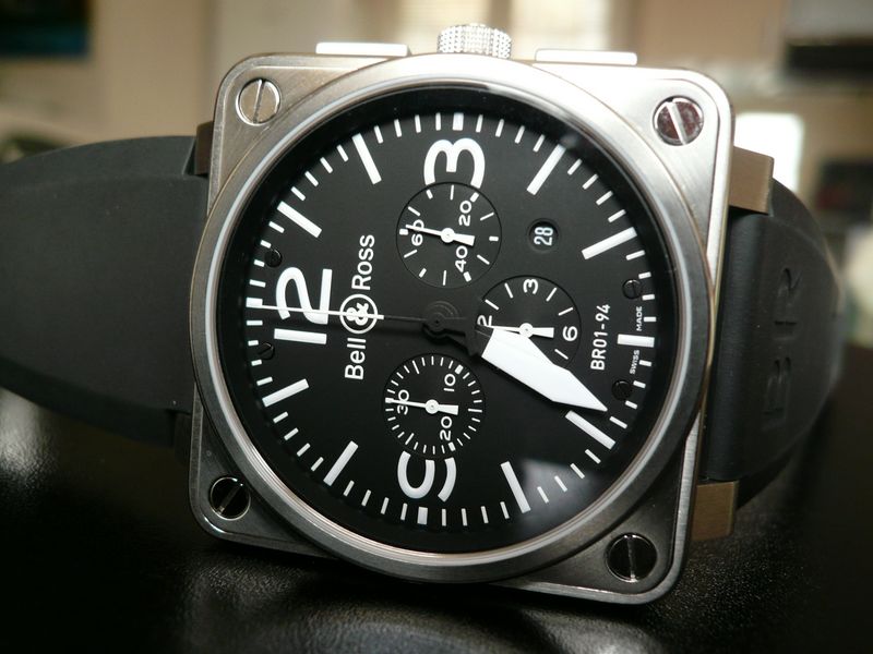 BELL & ROSS BR 01-94 CHRONOGRAPHE
 	 

