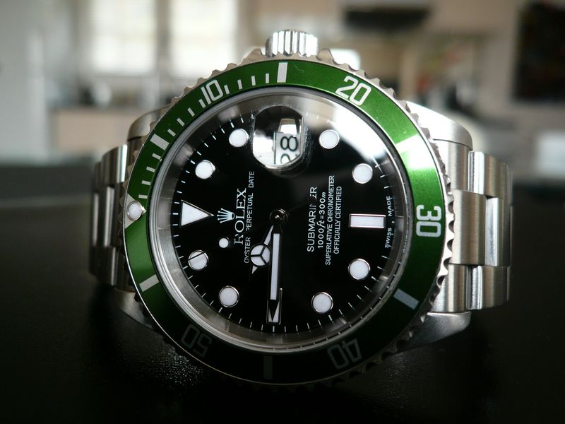 ROLEX SUBMARINER DATE LUNETTE VERTE -MARK I-
 	 
