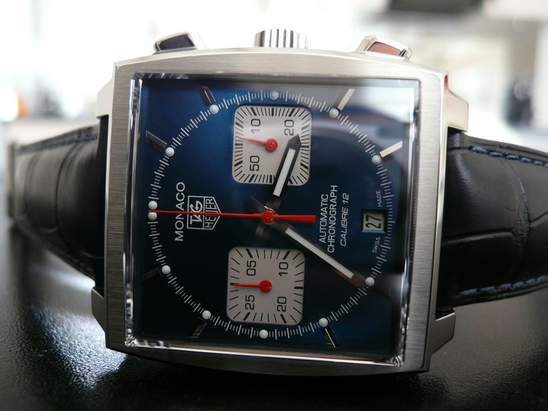 TAG HEUER MONACO CALIBRE 12
 	 
