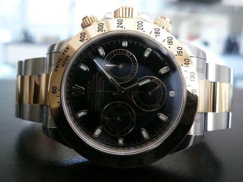 ROLEX DAYTONA OR ET ACIER