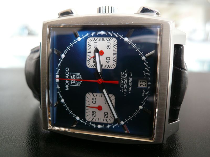 TAG HEUER MONACO CALIBRE 12
 	 
