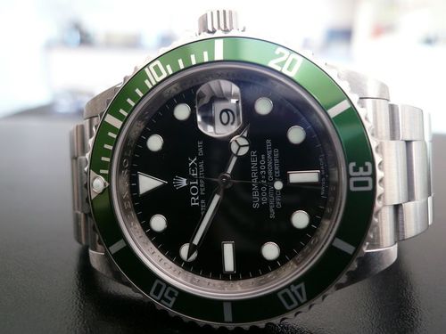 ROLEX SUBMARINER DATE LUNETTE VERTE