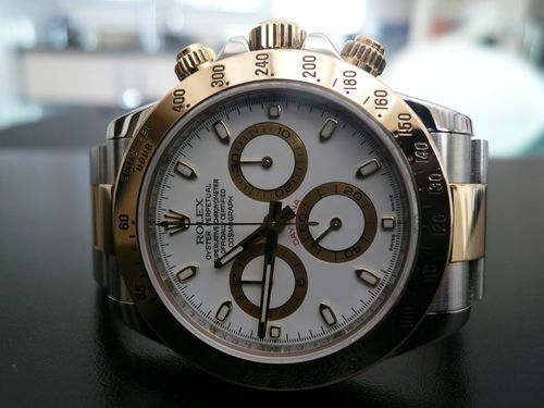 ROLEX DAYTONA OR ET ACIER