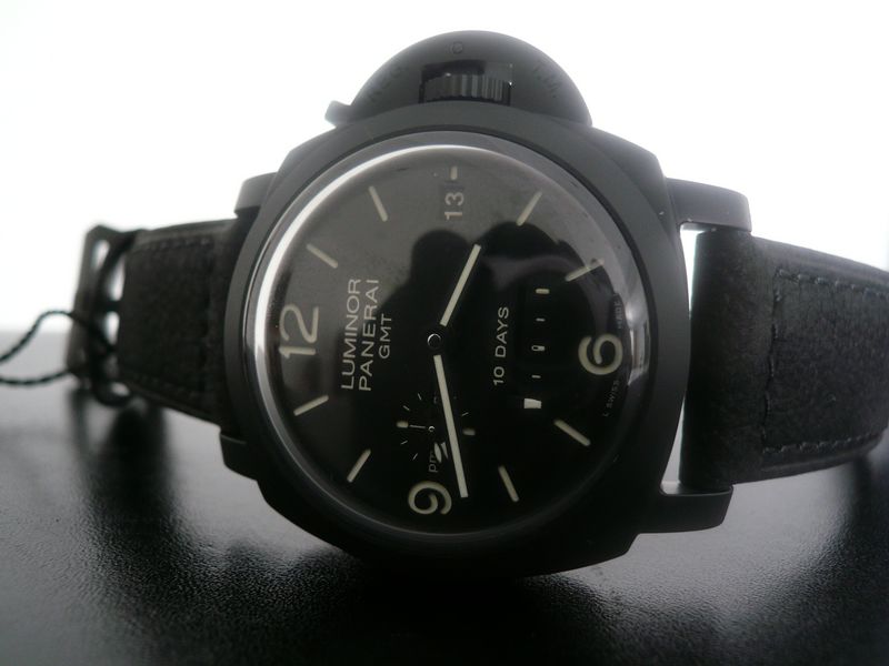 PANERAI LUMINOR 1950 10 DAYS GMT CERAMICA
 	 
