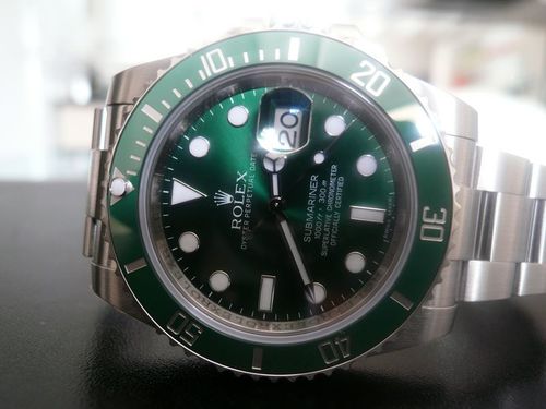 ROLEX SUBMARINER DATE VERTE CERAMIQUE