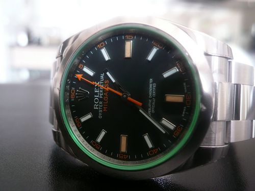 ROLEX MILGAUSS GLACE VERTE