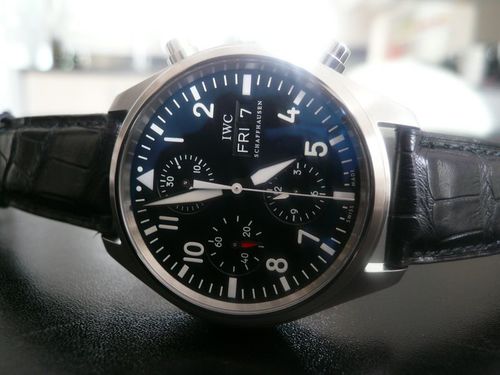 IWC MONTRE D'AVIATEUR CHRONO-AUTOMATIC