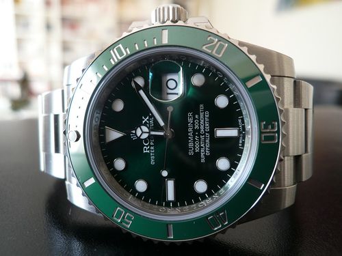 ROLEX SUBMARINER DATE CERAMIQUE LUNETTE VERTE