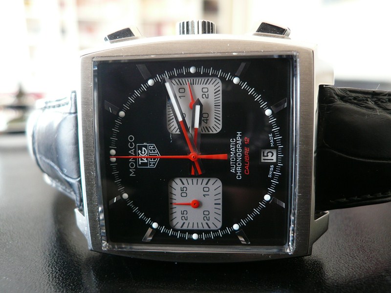 TAG HEUER MONACO CALIBRE 12
 	 
