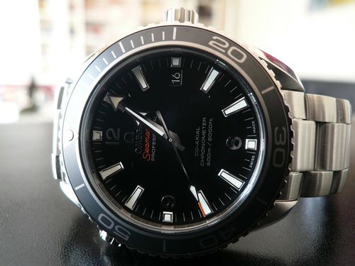 OMEGA SEAMASTER PLANET OCEAN 42 LUNETTE CERAMIQUE