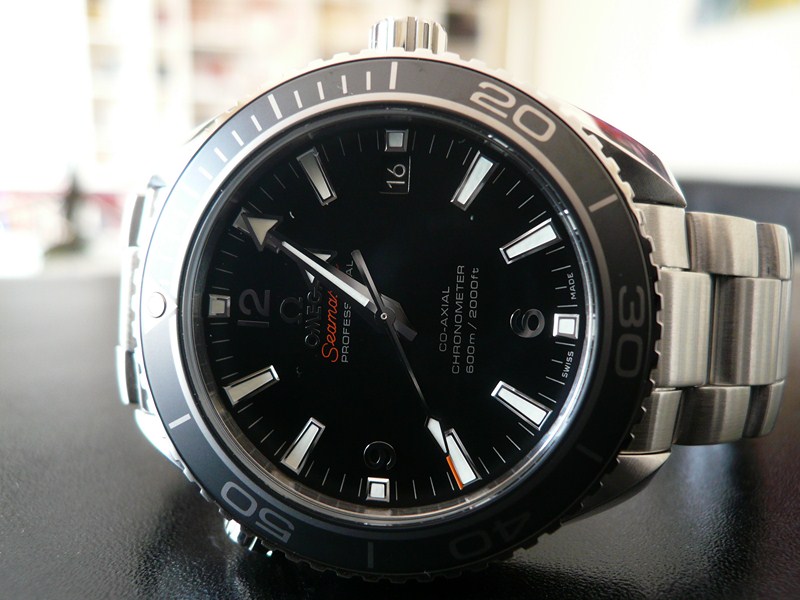 OMEGA SEAMASTER PLANET OCEAN 42 LUNETTE CERAMIQUE
 	 
