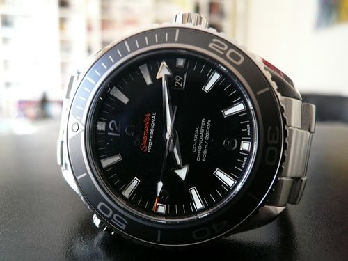 OMEGA SEAMASTER PLANET OCEAN 45,5 LUNETTE CERAMIQUE