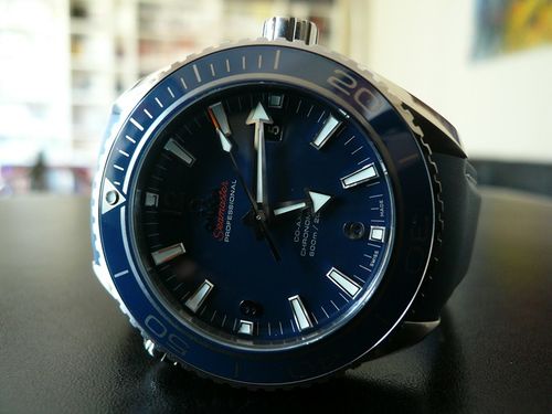 OMEGA SEAMASTER PLANET OCEAN 45,5 LIQUIDMETAL