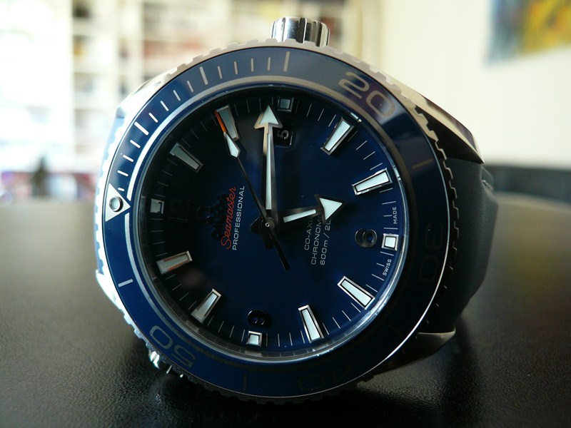 OMEGA SEAMASTER PLANET OCEAN 45,5 LIQUIDMETAL
 	 
