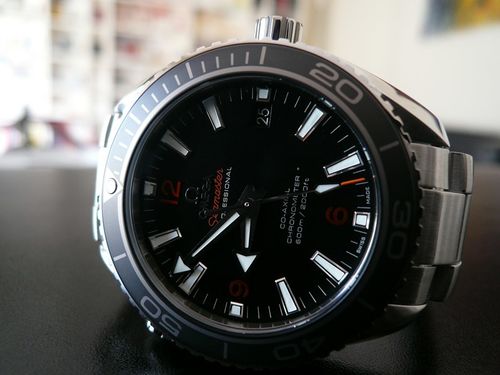 OMEGA SEAMASTER PLANET OCEAN 42 LUNETTE CERAMIQUE