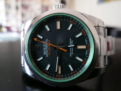 ROLEX MILGAUSS GLACE VERTE