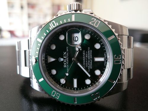 ROLEX SUBMARINER DATE CERAMIQUE LUNETTE VERTE