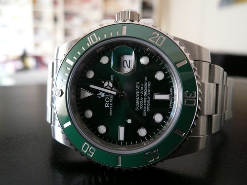 ROLEX SUBMARINER DATE CERAMIQUE LUNETTE VERTE