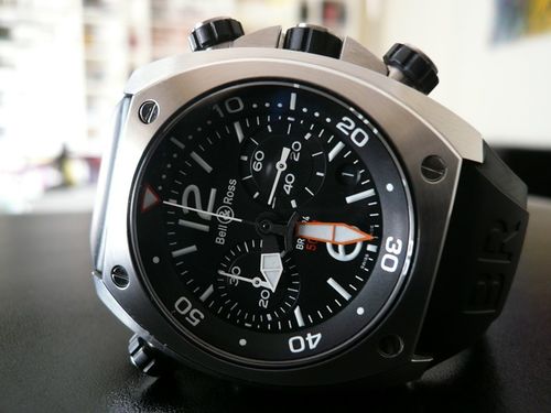 BELL & ROSS BR 02-94 MARINE CHRONOGRAPH