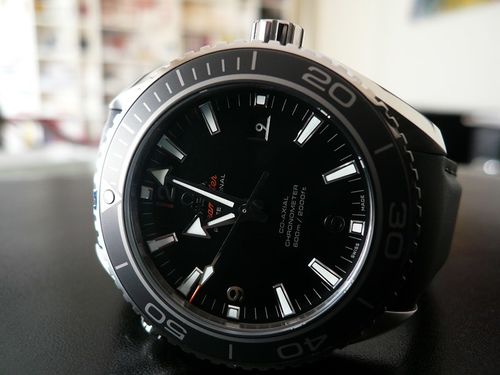 OMEGA SEAMASTER PLANET OCEAN 45,5 LUNETTE CERAMIQUE