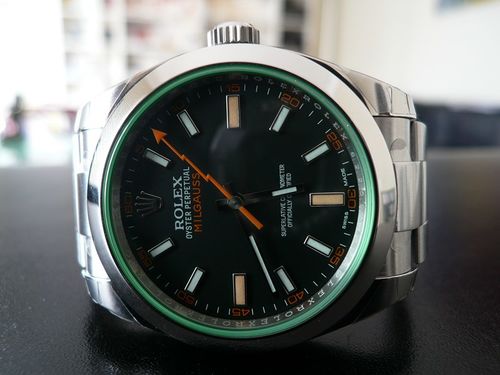 ROLEX MILGAUSS GLACE VERTE