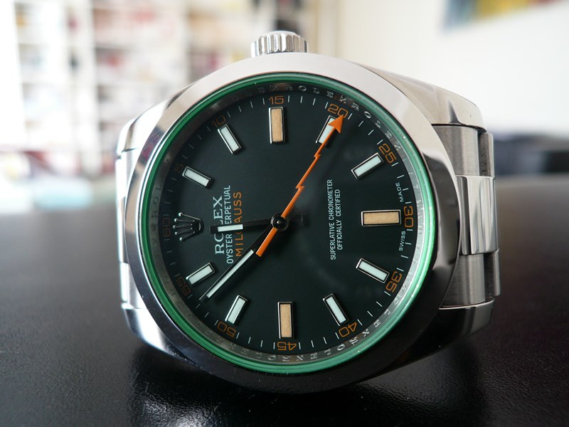 ROLEX MILGAUSS GLACE VERTE
 	 
