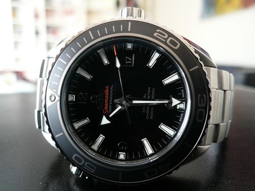 OMEGA SEAMASTER PLANET OCEAN 45,5 LUNETTE CERAMIQUE