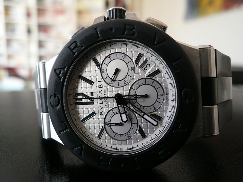 BULGARI DIAGONO CHRONOGRAPH
 	 
