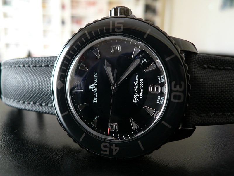 BLANCPAIN FIFTY FATHOMS 'DARK KNIGHT'
 	 
