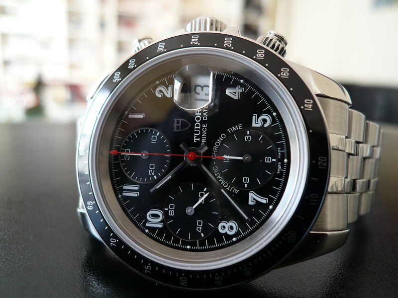 TUDOR PRINCE DATE CHRONOGRAPH
 	 
