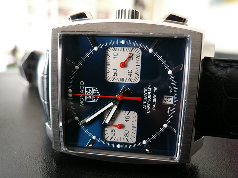 TAG HEUER MONACO CALIBRE 12
 	 
