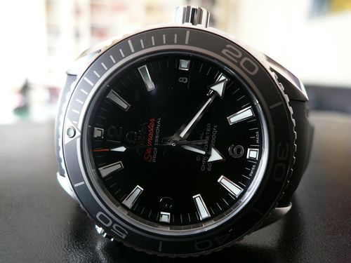 OMEGA SEAMASTER PLANET OCEAN 42 LUNETTE CERAMIQUE