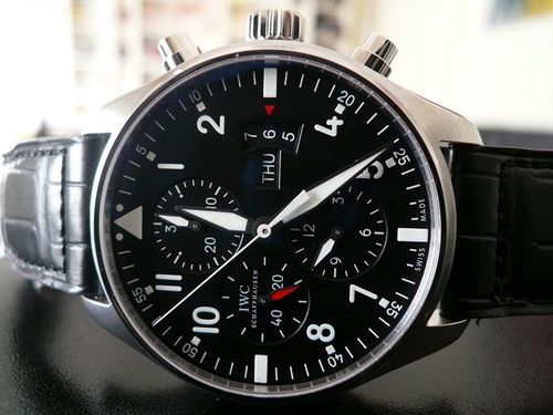 IWC MONTRE D'AVIATEUR CHRONOGRAPHE