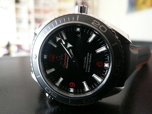 OMEGA SEAMASTER PLANET OCEAN 42 LUNETTE CERAMIQUE