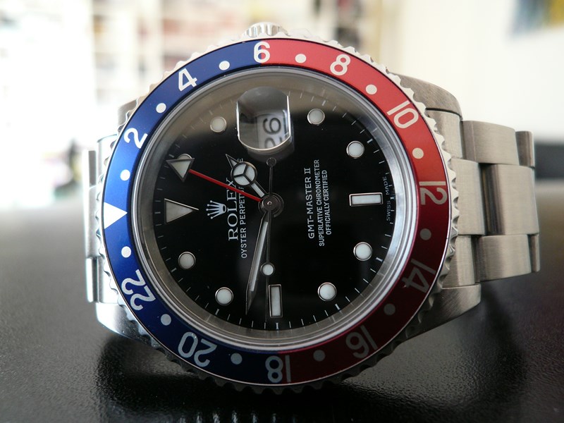 ROLEX GMT MASTER II
 	 
