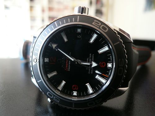 OMEGA SEAMASTER PLANET OCEAN 42 LUNETTE CERAMIQUE