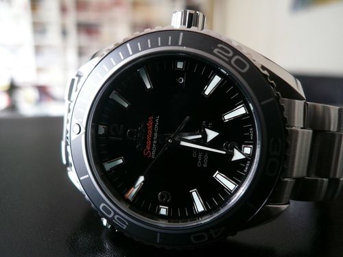 OMEGA SEAMASTER PLANET OCEAN 42 LUNETTE CERAMIQUE