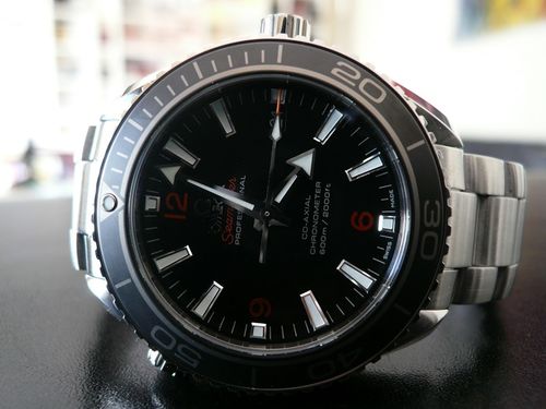 OMEGA SEAMASTER PLANET OCEAN 42 LUNETTE CERAMIQUE