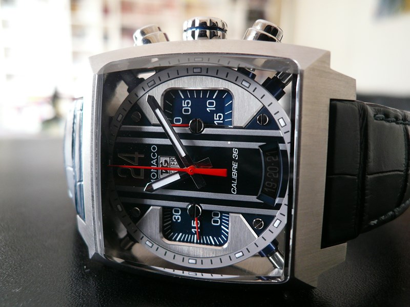 TAG HEUER MONACO TWENTY FOUR CALIBRE 36
 	 
