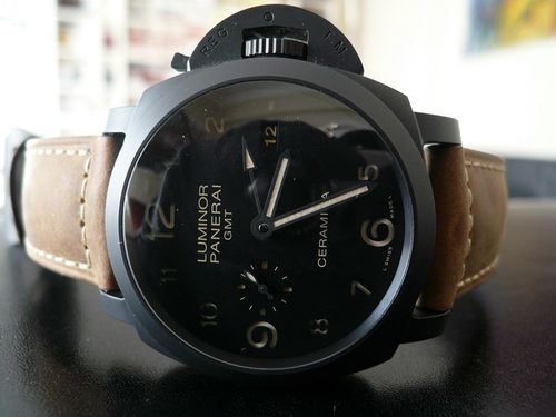 PANERAI LUMINOR 1950 3 DAYS GMT CERAMICA