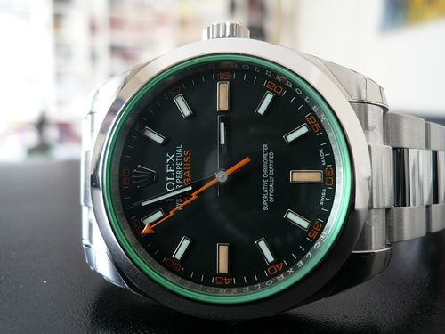 ROLEX MILGAUSS GLACE VERTE