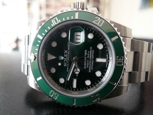 ROLEX SUBMARINER DATE CERAMIQUE LUNETTE VERTE