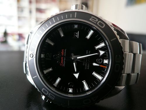 OMEGA SEAMASTER PLANET OCEAN 45,5 LUNETTE CERAMIQUE