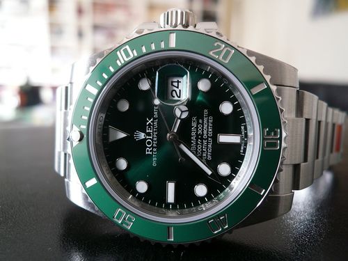 ROLEX SUBMARINER DATE LUNETTE VERTE CERAMIQUE