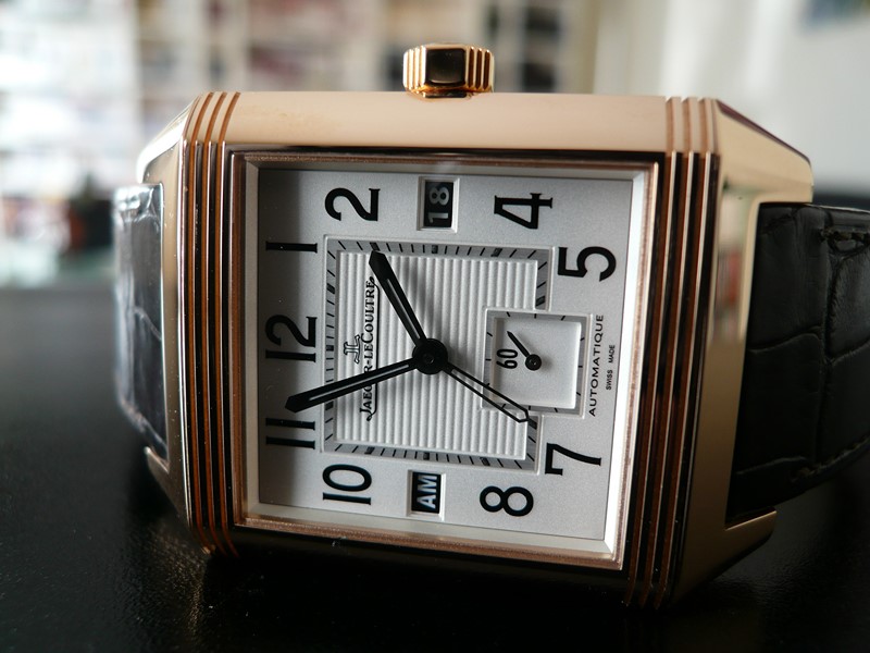 JAEGER LECOULTRE REVERSO SQUADRA HOMETIME
 	 
