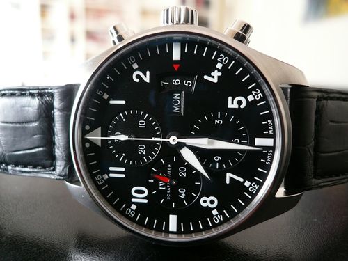 IWC MONTRE D'AVIATEUR CHRONOGRAPHE