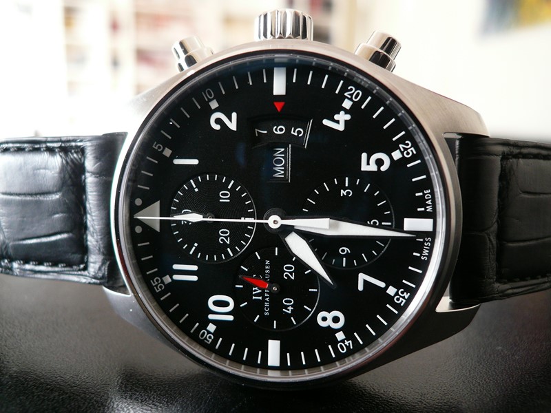 IWC MONTRE D'AVIATEUR CHRONOGRAPHE
 	 
